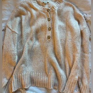 American Eagle Pink Speck Sweater